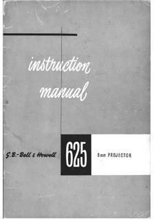 Bell and Howell 625 manual. Camera Instructions.